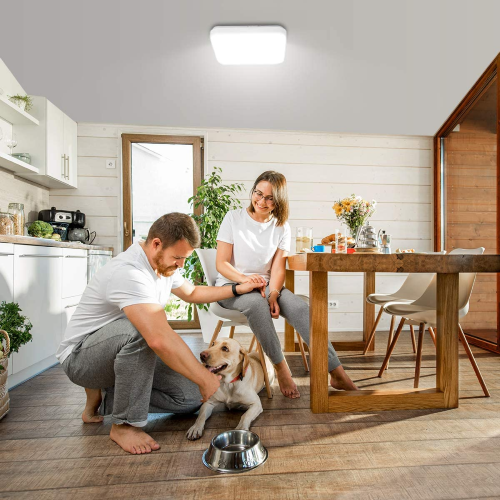 Square led ceiling light 33x6.8cm 25W 4000k