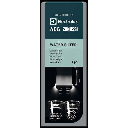 Filtro de agua para todas las cafeterías con un filtro