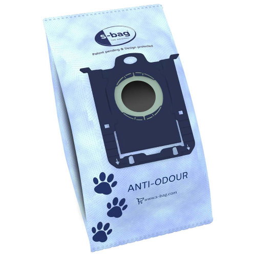 GR203S s-bag® Anti-Odour Vacuum Cleaner Bags - 4 bags