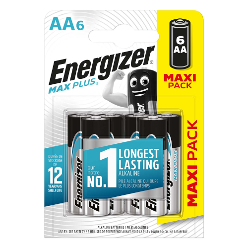 Alkalische Batterie AA Max plus 6-Blister