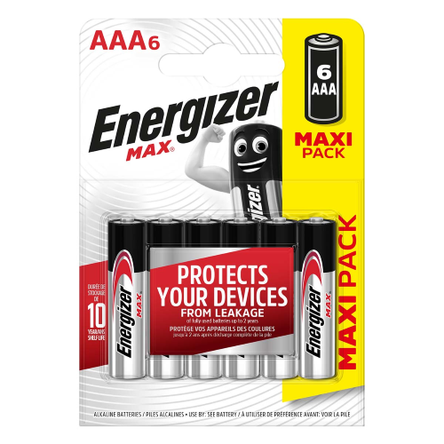 Batería alcalina AAA MAX 6 BLASTER