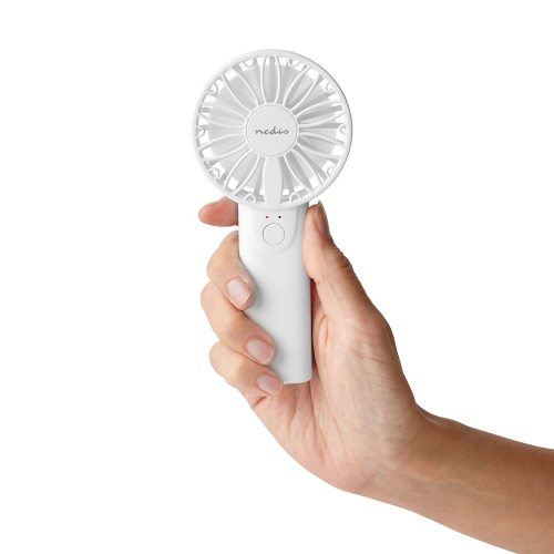 Ventilatore a Mano | Diametro: 60 mm | 2-Velocità | Bianco
