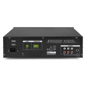 PA high power amplifier 30W 220V 2 Ing Mic. 70-100V/8OHM 12V with USB/SD/BT