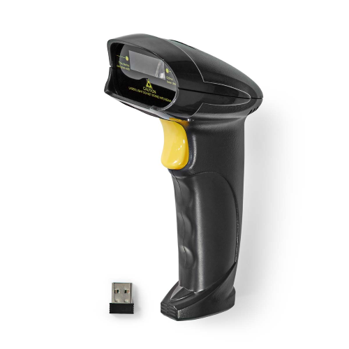 Escáner de códigos de barras | Láser | Wireless | 1D lineal | Fuente de alimentación de la batería / Fuente de alimentación USB | dispositivo USB