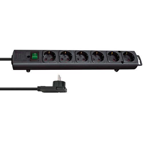 Protección de la extensión negra de 6 vías de 6 vías de 6 vías.