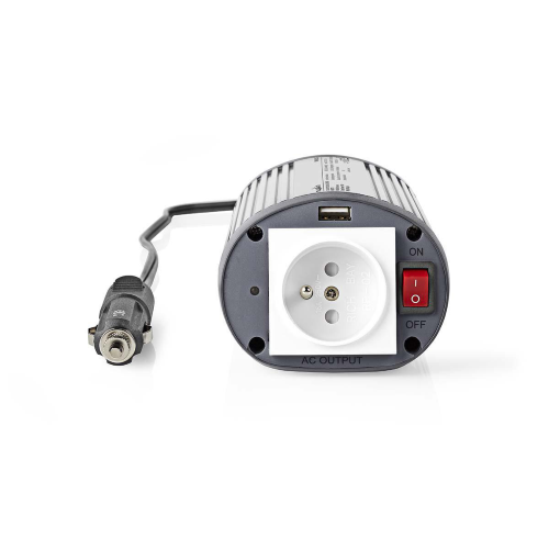 Onduleur avec une onde sinusoïdale modifiée Tension d'entrée: 12 V CC | Connexion de sortie de sortie de l'appareil: 1 | 230 V AC 50 Hz | 150 W | Pown Power: 300 W | Type de socket: Type et / USB | Cendisigari Spina | Onda péché