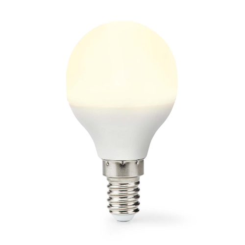 E14 LED bulb | G45 | 4.9 W | 470 lm | 2700 K | Hot white | Opaque bulb | 1 pc.