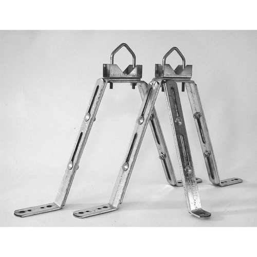 Wall bracket VF-2550p Set 25–45 cm from the wall for tubes 30-50 mm