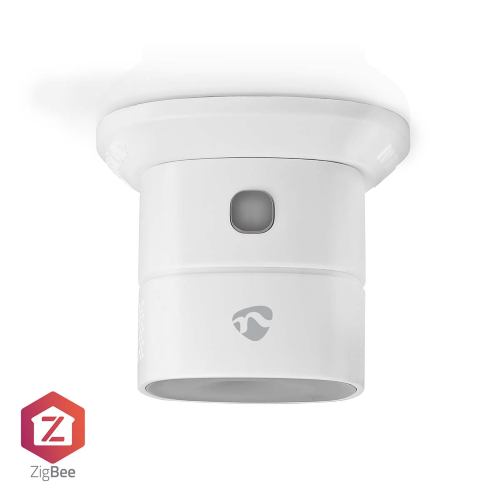 Co SmartLife detector | Zigbee 3.0 | Battery power supply | Sensor life cycle: 10 years | EN 50291 | Android ™ / iOS | Try button | 85 db | White