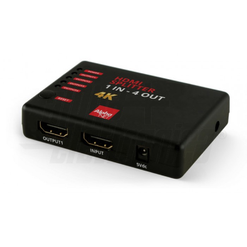 Distributeur HDMI 1 dans> 4 outs HDMI contemporains et amplifiés