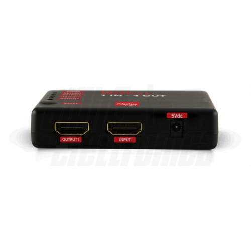 Distributeur HDMI 1 dans> 4 outs HDMI contemporains et amplifiés