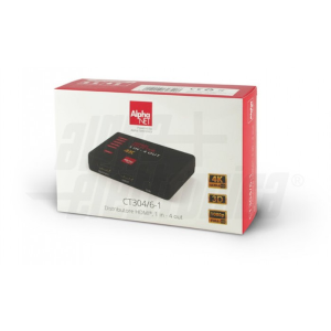 Distributeur HDMI 1 dans> 4 outs HDMI contemporains et amplifiés