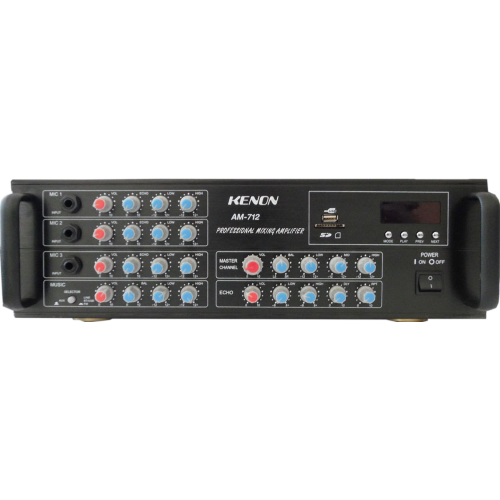 Amplificateur haute puissance PA 400W 4/8 ohms avec lecteur USB et Bluetooth FM / USB / SD 220V avec 3 ing. Microphone
