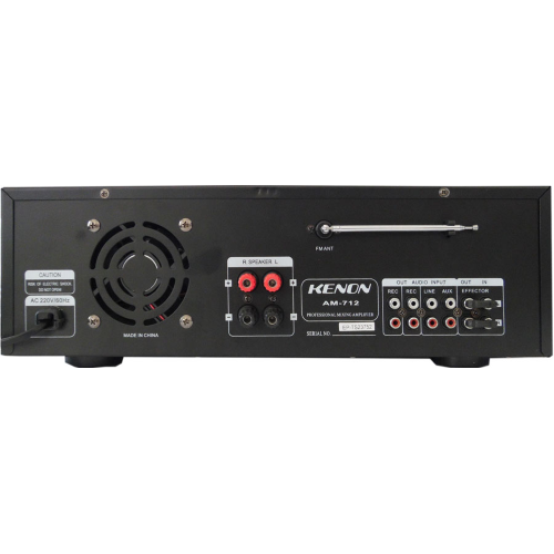 Amplificateur haute puissance PA 400W 4/8 ohms avec lecteur USB et Bluetooth FM / USB / SD 220V avec 3 ing. Microphone