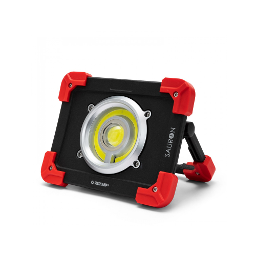 PROIETTORE DA LAVORO A LED COB RICARICABILE 1200LUMEN ORIENTABILE