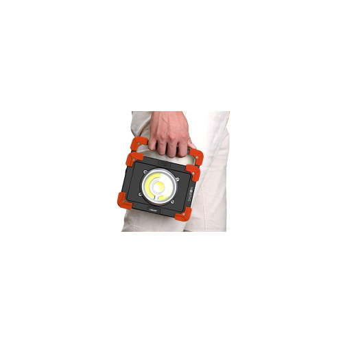 PROIETTORE DA LAVORO A LED COB RICARICABILE 1200LUMEN ORIENTABILE