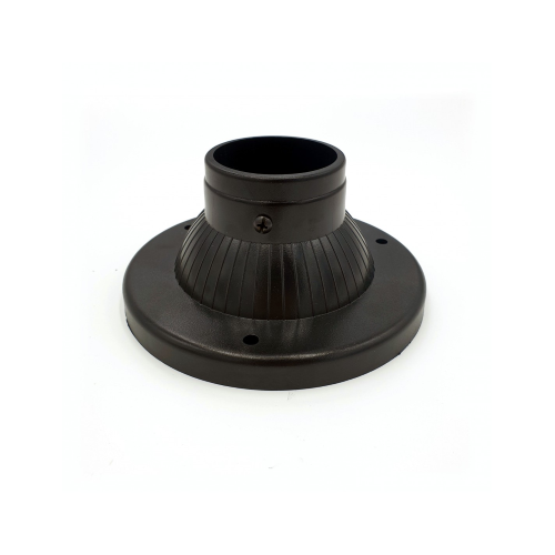 Floor base for pole 60mm diameter in ABS