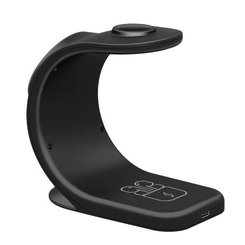 Wireless Network Lading 3 in 1 Magstand3in1 Schwarz