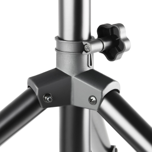 Support x Cassa PA acoustique de la Terre Black Max 25 kg Hauteur maximale 1950 mm