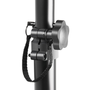 Support x Cassa PA acoustique de la Terre Black Max 25 kg Hauteur maximale 1950 mm