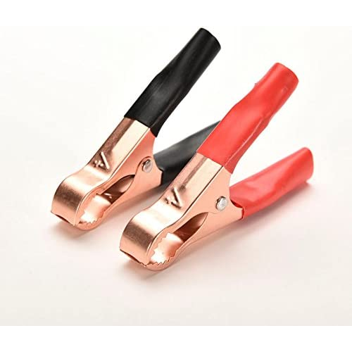 Black crocodile caliper for battery