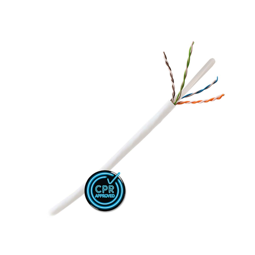 Inka Cat6 U ECA 50 M WHITE CABLE CAT6 U / UTP pour l'intérieur
