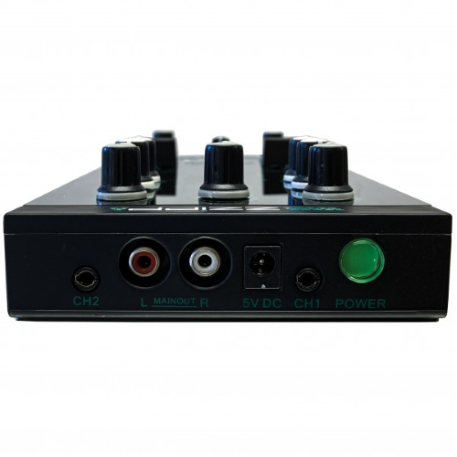 Stereo -2 -CH -Mixer von DJ Bluetooth kompatibel mit iOS und Android
