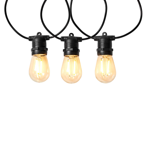 SmartLife Decorative LED | Dekorative Lichter | Wi-Fi | Heißes Weiß | 10 LEDs | 9.00 m | Android ™ / iOS | Blitzdurchmesser: 45 mm