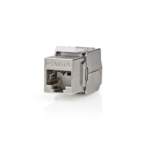 Keystone | Cat6a | RJ45 female | S / FTP | Metal | Box