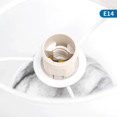 LAMPADA DA TAVOLO IN CERAMICA 220-240v MAX 40W E14 (Lampadina non inclusa)