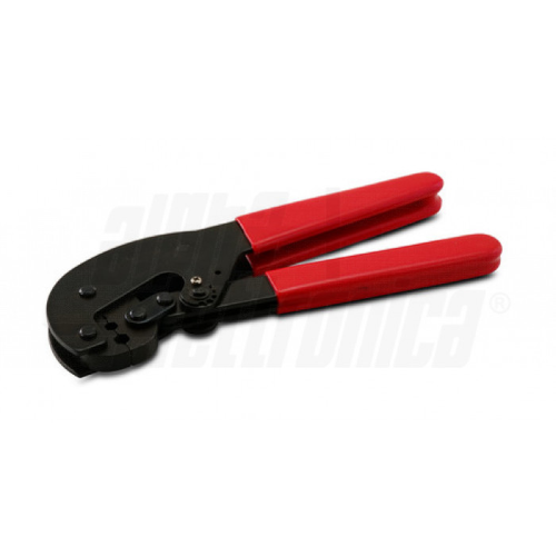 PINZA A CRIMPARE CON CRICCHETTO PER RG58/U RG59/U RG62/U BNC F SMA TNC UHF
