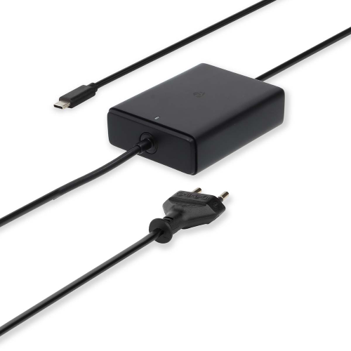 Adattatore PC Portatile | GaN | 45 W | 5 / 9 / 12 / 15 / 20 V DC | 2.25 / 2.33 / 2.92 / 3.0 A | Usato per: Bloc notes / Smartphone / Tablet | Euro / Tipo-C (CEE 7/16)