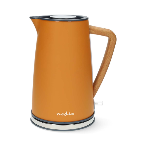 Bollitore elettrico | 1.7 l | Soft touch | Arancia | Ruotabile di 360 gradi | Elemento riscaldante nascosto | Controller Strix® | Protezione da bollitura a secco
