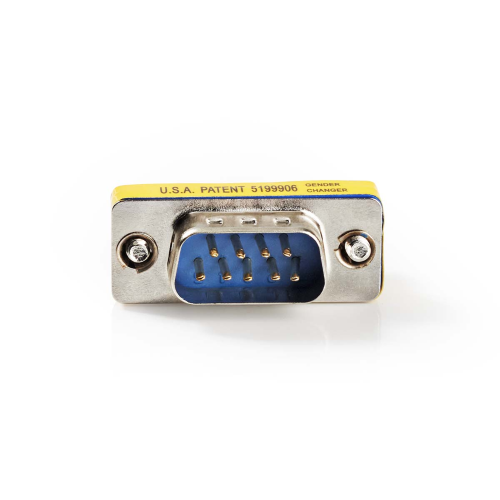 Adattatore seriale | Adattatore | Maschio D-SUB a 9 pin | Maschio D-SUB a 9 pin | Placcato nickel | Metallo | Scatola