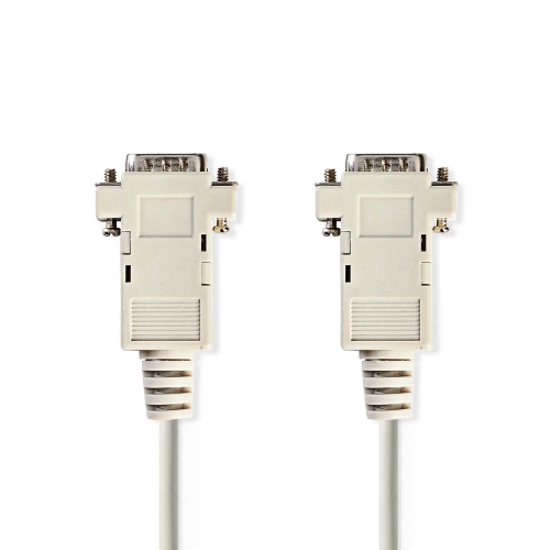 Cavo VGA | VGA (M) | VGA (M) | Placcato nickel | Risoluzione massima: 1024x768 | 2.00 m | Tondo | ABS | Avorio | Label