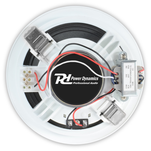 ALTOPARLANTE X FILODIFFUSIONE DA SOFFITTO 100V- 8ohm 10 Watt 6.5" 89dB Colore BIANCO