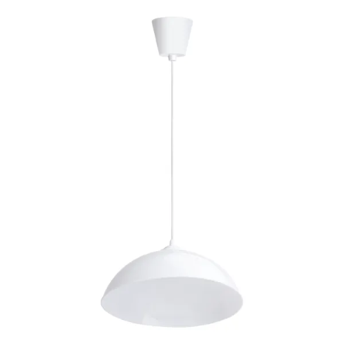 LAMPADARIO A COPPA BIANCO PORTALAMPADA E27 MAX35W 1MT