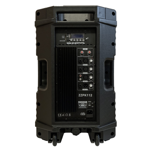 CASSA BI-AMPLIFICATA 12" CON BLUETOOTH E LETTORE MP3, POT. MAX 500W