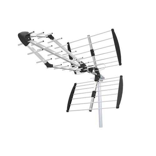 Antenna esterna | UHF | Gamma di ricezione: 50 km | LTE700 | Guadagno: 13.5 dB | 75 Ohm | Lunghezza dell'antenna: 1085 mm | ABS / Alluminio