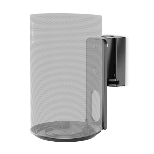 Supporto per altoparlante | Compatibilità: Sonos® Era100 | Parete | 3 kg | Oscillazione / Perno | inclinabile | Ruotabile | ABS / Metallo | Nero