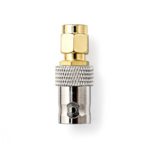 ADATTATORE SPINA SMA -PRESA BNC DORATO bl.2pz