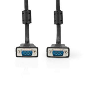 CAVO MONITOR CON FERRITI SUB D 15 M/M   2 MT
