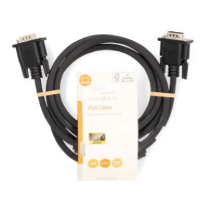 CAVO MONITOR CON FERRITI SUB D 15 M/M   2 MT