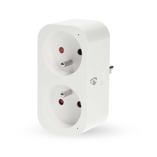 SmartLife Presa a muro | Wi-Fi | IP21 | Misuratore di potenza | 3680 W | Francia / Tipo E (CEE 7/6) | 0 - 55 °C | Android™ / IOS | Bianco | 1 pz.