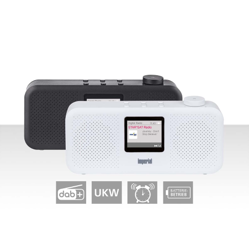 DABMAN 16 Radio stereo DAB+ / FM Bianco