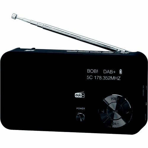 DABMAN 13 Radio portatile DAB+ / FM Nero