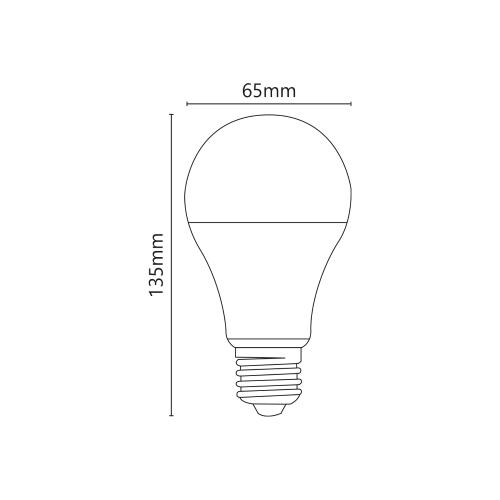 LAMPADINA CLASSICA LED 175-250V 19W 2200LM 4000K E27