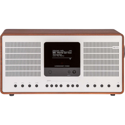 SuperConnect Stereo DAB+ / FM / Bluetooth Internet Radio Noce-Argento