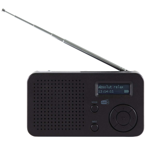 DABMAN 17 Radio stereo DAB+ / FM Nero