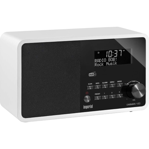 DABMAN 100 Radio DAB+ / FM Bianco